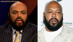 nbadoppelgangers:  Charles Barkley | Suge Knight