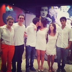 priderbr:  Amores de branco! @alice_correa @ojoaovithor @aguiarthur