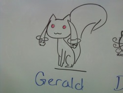 undeadmeenah: #i drew this on the board in french and my teacher