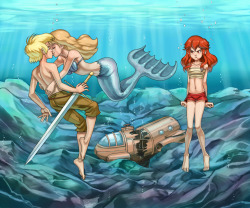 “Arthur had never seen a mermaid before. He had only heard