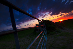 sapphire1707:  A Countryside Sunset, Cornwall by Muzby1801 on Flickr.