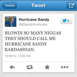 tokidokislim:  😂😂😂😂Just found #hurricane#sandy On