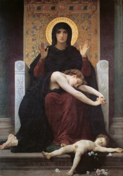 artaddictsanonymous:  William-Adolphe Bouguereau, The Virgin