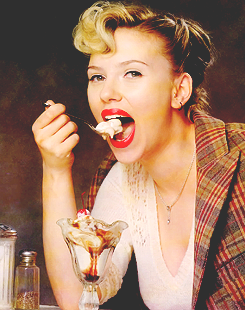 :  Scarlett Johansson in 2005 photos for Interview magazine,