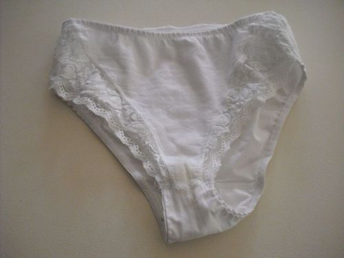 faggot53 submitted: Love to share her worn panties with sleazy old men