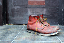redwingshoestoreamsterdam:  sirandmadame:  Well worn…time approves 