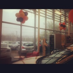 What a great day to buy a car? #hurricane #sandy #hurrication