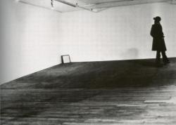 cavetocanvas:  Vito Acconci, Seedbed, 1972 In this piece, Acconci