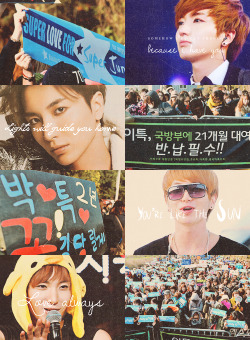 lee-teuk-blog:  I feel honored to be their leader not because