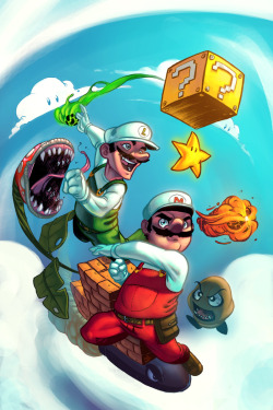 otlgaming:  Super Mario Bros. - by James Murphy