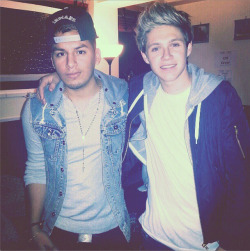  “Yoooooo @NiallOfficial! Great meeting you last night man!”