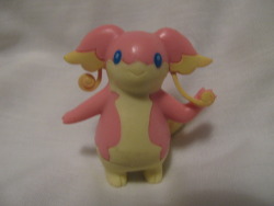 plushcrush:  Bootleg Audino Figure  I got this bunne figure the