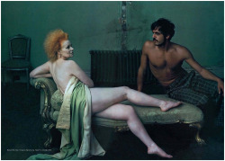 nearlyvintage:  ANNIE LEIBOVITZ - VIVIENNE WESTWOOD & ANDREAS