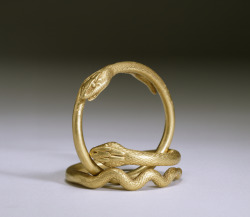 aleyma:  Roman, Pair of snake bracelets, 1st century (source)
