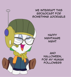 askbright-eyes:  Nightmare night, what a fright, give me something