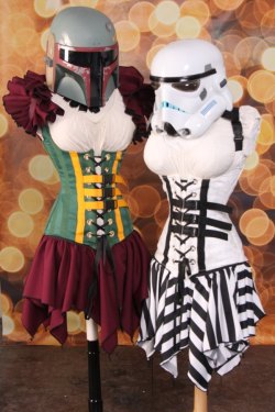 starwarsgonewild:  Star Wars Corsets, Boba Fett and Stormtrooper