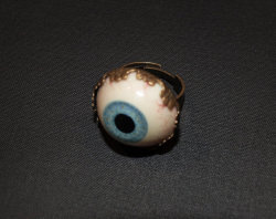 snarlapparel:  New eye ball rings offered on my etsy by Manny