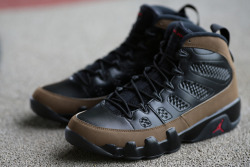 thequestionsla:  Air Jordan Retro 9 - Olive Soon it’ll be time