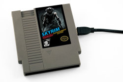 it8bit:  Limited Edition Skyrim NEStalgia Hard Drive  Is there