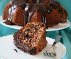 oohhhbaby:  hazelnut chocolate chip bundt cake
