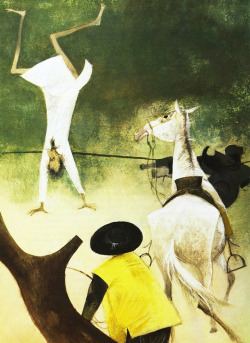 explore-blog:  vintage illustrations of Don Quixote by Spanish
