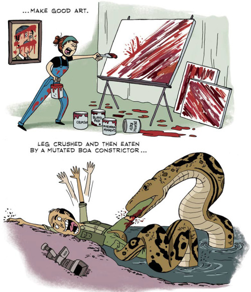 tastysynapse:  Zen Pencils Comic: 50. NEIL GAIMAN: Make good art 