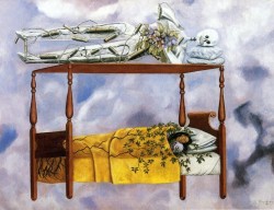 lonequixote:The Dream ~ Frida Kahlo