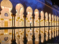Sheikh Zayed Mosque in Abu Dhabi … stunning