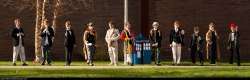 doctor-who-overdose:  My friend dressed as all 11 Doctors for