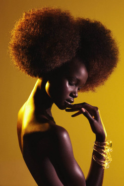 classicmodels:  Masterpiece Theatre –  issue of Garage Magazine. Models Ataui Deng 