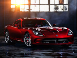 2013 SRT Viper … that candy apple red is seriously doing