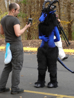 lolol… Someone took a photo of me being a furfag fanboy