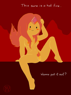 adventure-time-porn:  Flame