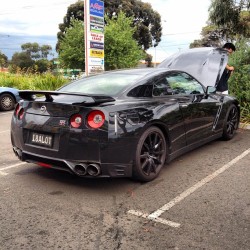 Chillin with this bad boy at work! #r35 #gtr #skyline #nissan