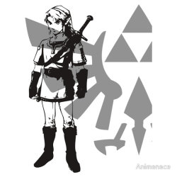 thenintendard:  Legend of Zelda - Link Silhouette  by Animenace