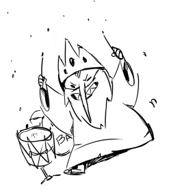 tablart:  ice king keeps trying to sneak into my animation
