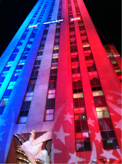 stillguardingasses-man:  30 Rockefeller Center, Election Night