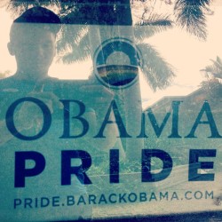 Proud! #obama #barackobama #election #2012 #pride #gayrights