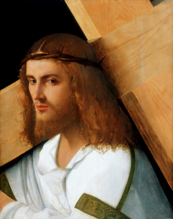 srednod:  Christ Carrying the Cross - Giovanni Bellini 1505