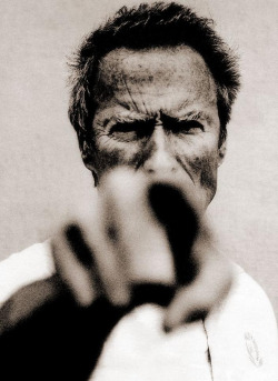adreciclarte:  Clint Eastwood by Anton Corbijin 
