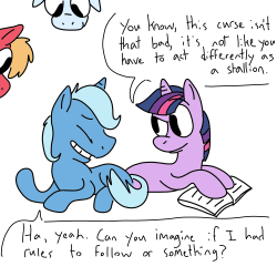 ask-twilight-and-trixie:  (i’m very sorry, to both trixie and