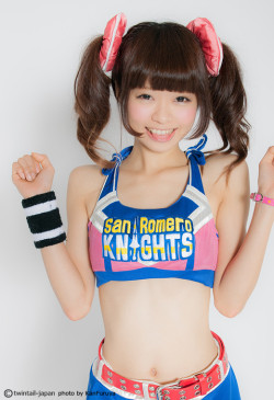cosplaygirl:   アサガヲBlog : 日本ツインテール協会×ロリポップチェーンソーのコラボで新潟美少女がコスプレ！  