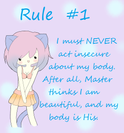 tattooed-kitten:  RULE 1 Ok So I will be creating rules like