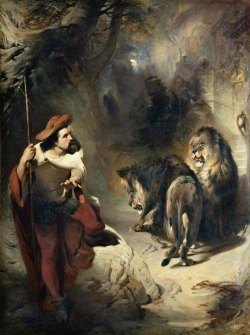 William Huggins    Christian and the lions, 1848   
