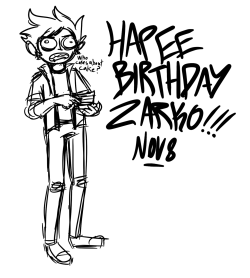 Dis is officially Zarko’s birthday!!!!! I didnt have time