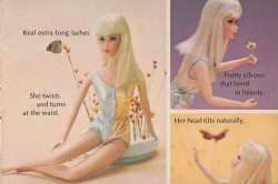 beyondthegoblincity:  1970 Living Barbie source: Wishbook on