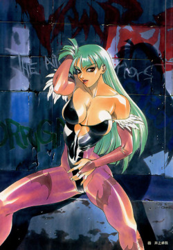 sexydollshouse:  Morrigan Aensland by Inoue Takuya