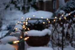 Hot coffee and cold winter mornings