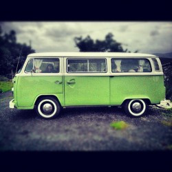 jemimawoodman:  #green #VW #campervan #ireland