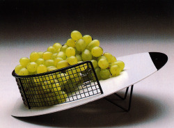 aqqindex: Daniel Weil, Claire Fruit Bowl, for Parenthesis, 1986